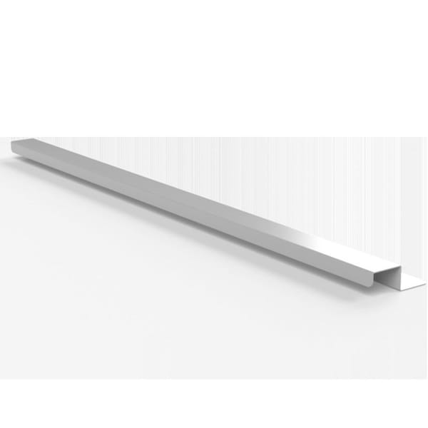 Dripping Shield, 1 in. H x 30 in. W x 3 in. L, Steel, Stainless Steel